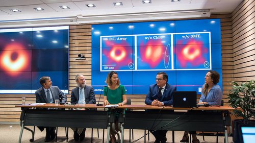 Ministro de Ciencia valoró la participación de Chile para captar la primera imagen de un agujero negro