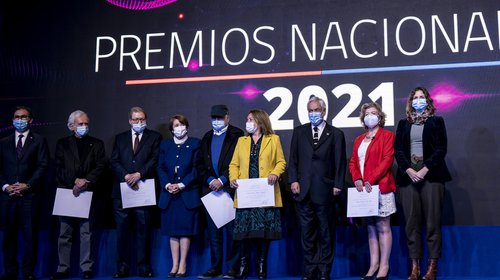 Subsecretaria Torrealba acompañó al Presidente Piñera en la ceremonia de entrega oficial de los Premios Nacionales 2021
