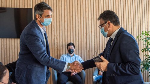 Ministerio de Ciencia recibió a comitiva ganadora del premio Franz Edelman Award 2022 por el desarrollo de herramientas de vanguardia durante la pandemia