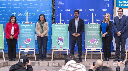 La Inteligencia Artificial entra al catálogo de ChileValora con 5 perfiles propuestos por el Ministerio de Ciencia