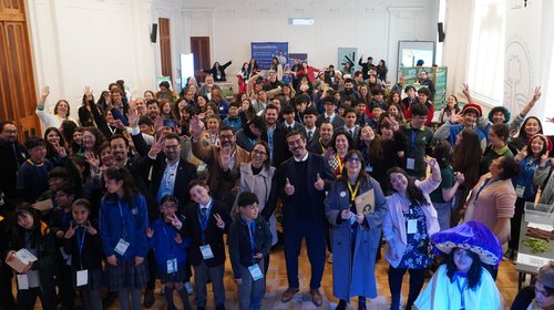 Niñas, niños y jóvenes dieron vida al Congreso Regional Explora 2025 en Valparaíso
