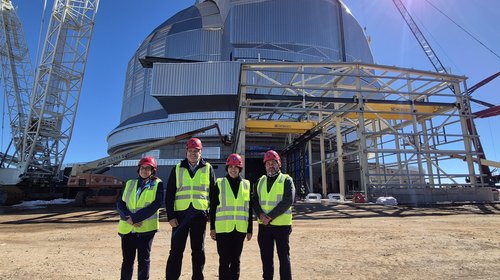 Ministra de Ciencia, Tecnología, Conocimiento e Innovación destaca nueva etapa de colaboración con ESO durante visita a Paranal y al ELT