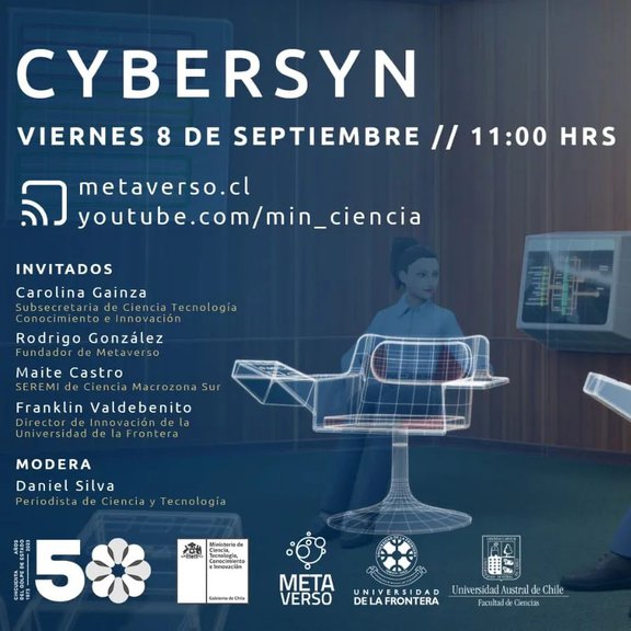 Inauguración en el metaverso de la sala Cybersyn. Seremi Ciencia, Macrozona Sur