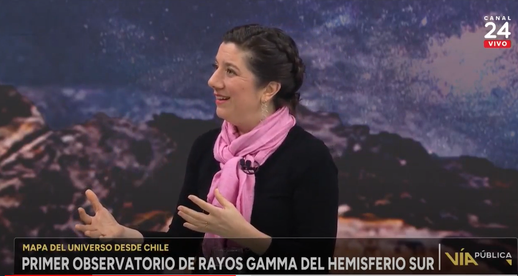Aisén Etcheverry, Ministra de Ciencia, explica el alcance del sobre primer observatorio de rayos gama en Chile