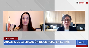 Ministra Aisén Etcheverry en EmolTV abordó el Fondo de Investigación para Ues: "Incorporamos un criterio de justicia y de distribución territorial (...) Una actividad permanente requiere financiamiento permanente".